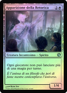 Eidolon of Rhetoric
Journey into Nyx (Foil) - Italian
Single
Magic The Gathering