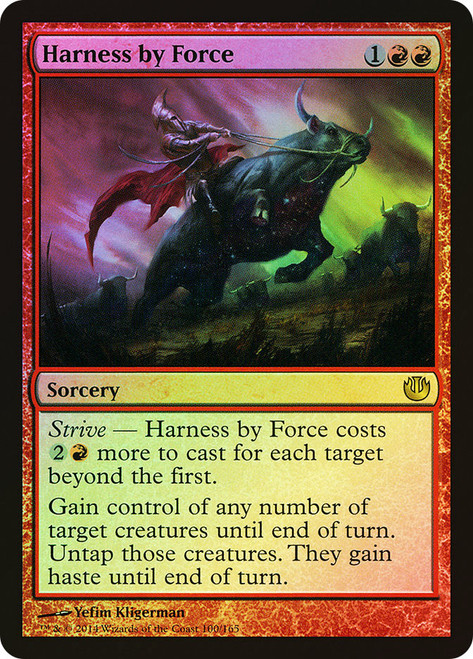Harness by Force\nJourney into Nyx\nSingle\nMagic The Gathering