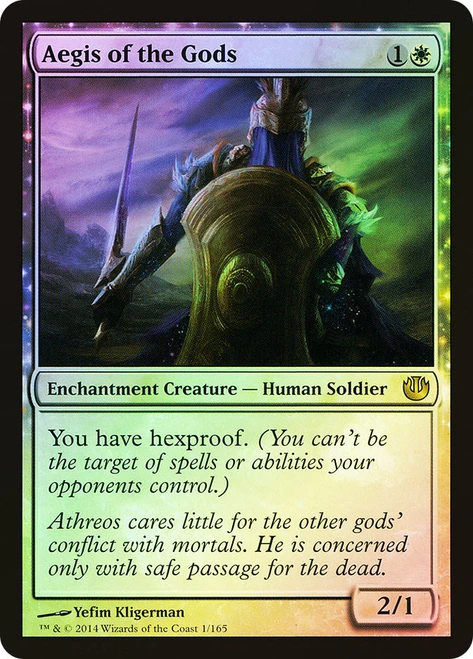 Aegis of the Gods\nJourney into Nyx\nSingle\nMagic The Gathering