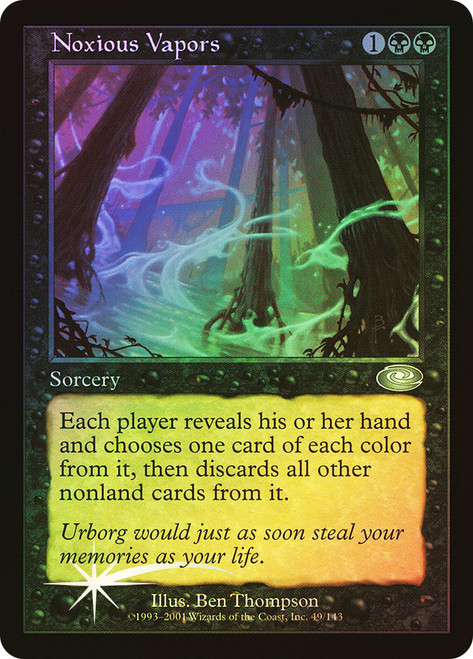 Noxious Vapors\nPlaneshift\nSingle\nMagic The Gathering