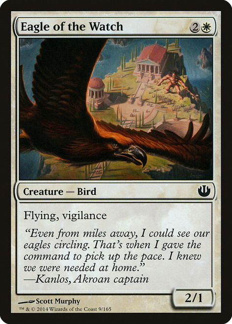 Eagle of the Watch\nJourney into Nyx\nSingle\nMagic The Gathering
