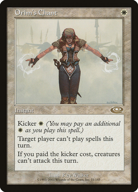 MTG　オアリムの詠唱/Orim's Chant Orim's Chant | Modern Horizons 3 | Star City Games