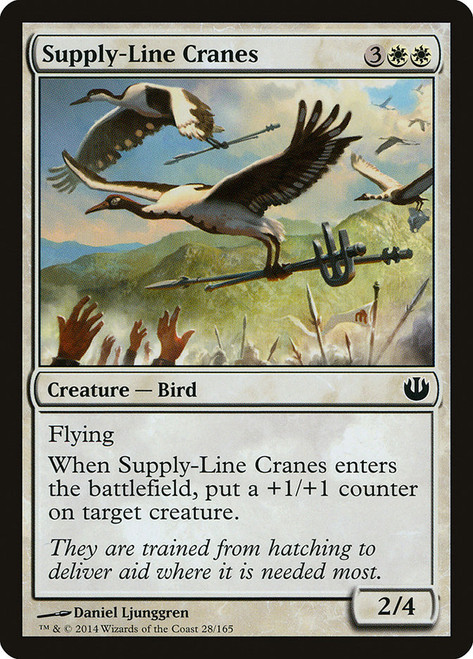 Supply-Line Cranes\nJourney into Nyx\nSingle\nMagic The Gathering
