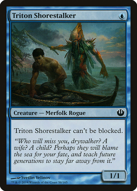 Triton Shorestalker\nJourney into Nyx\nSingle\nMagic The Gathering