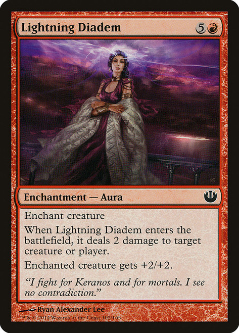 Lightning Diadem\nJourney into Nyx\nSingle\nMagic The Gathering