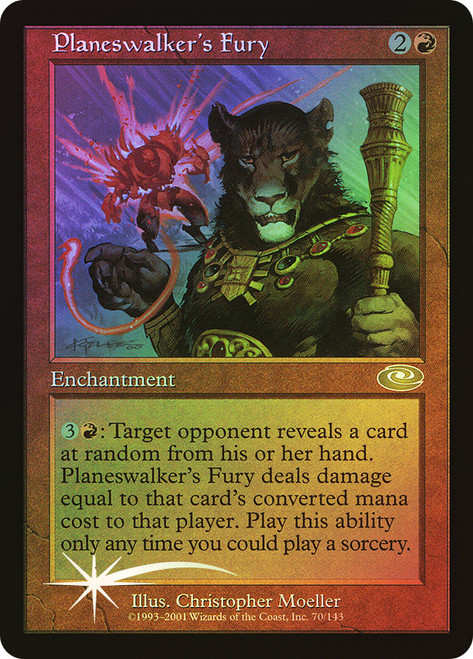 Planeswalker's Fury\nPlaneshift\nSingle\nMagic The Gathering