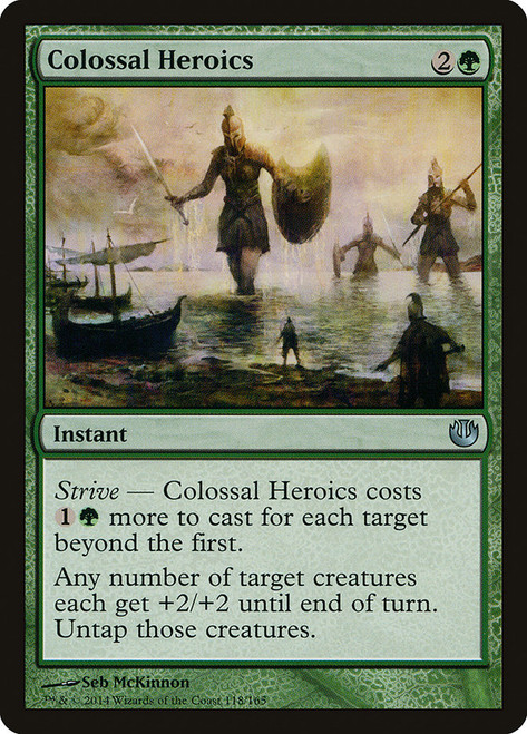 Colossal Heroics\nJourney into Nyx\nSingle\nMagic The Gathering