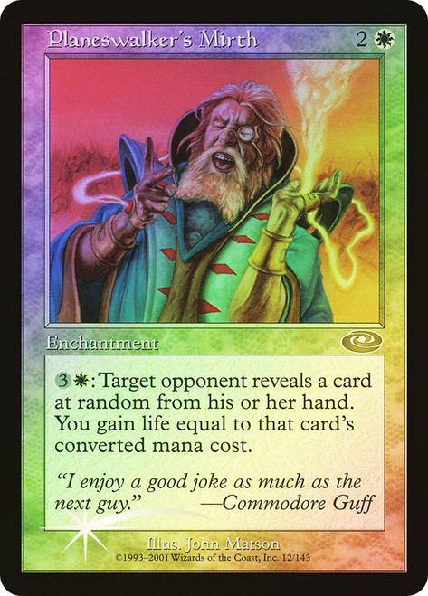 Planeswalker's Mirth\nPlaneshift\nSingle\nMagic The Gathering