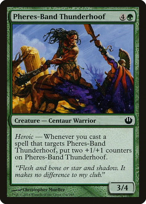 Pheres-Band Thunderhoof\nJourney into Nyx\nSingle\nMagic The Gathering