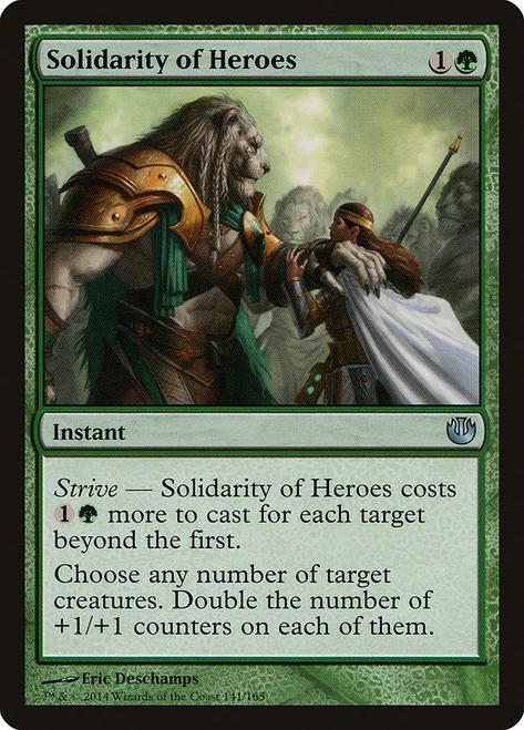 Solidarity of Heroes\nJourney into Nyx\nSingle\nMagic The Gathering