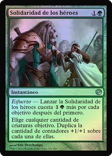 Solidarity of Heroes
Journey into Nyx (Foil) - Spanish
Single
Magic The Gathering