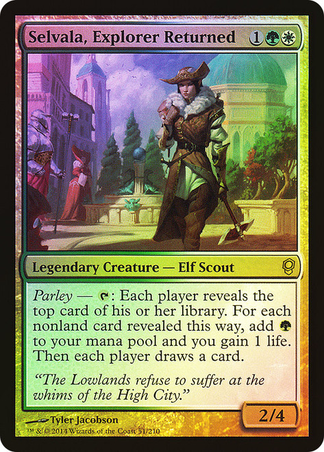 Selvala, Explorer Returned\nConspiracy: 2014 Edition\nSingle\nMagic The Gathering