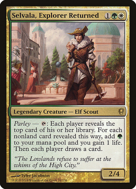 Selvala, Explorer Returned\nConspiracy: 2014 Edition\nSingle\nMagic The Gathering