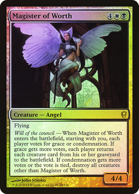 Magister of Worth\nConspiracy: 2014 Edition\nSingle\nMagic The Gathering