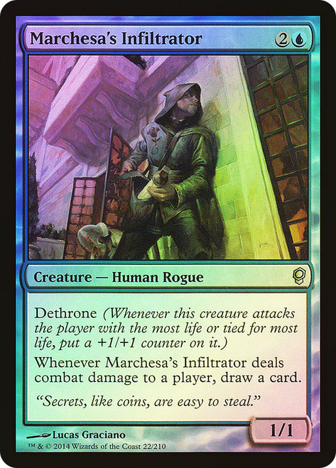 Marchesa's Infiltrator\nConspiracy: 2014 Edition\nSingle\nMagic The Gathering