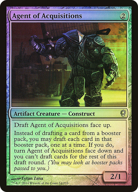 Agent of Acquisitions\nConspiracy: 2014 Edition\nSingle\nMagic The Gathering