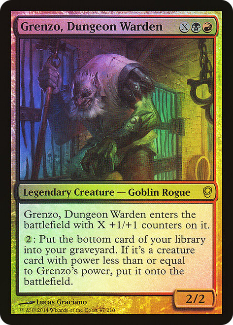 Grenzo, Dungeon Warden\nConspiracy: 2014 Edition\nSingle\nMagic The Gathering