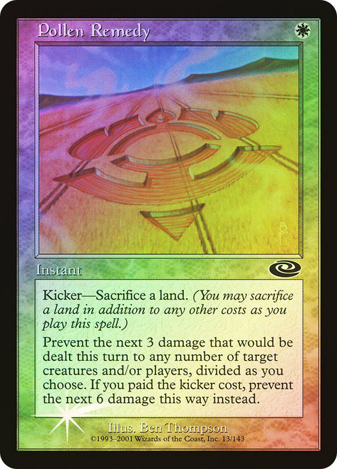 Pollen Remedy\nPlaneshift\nSingle\nMagic The Gathering