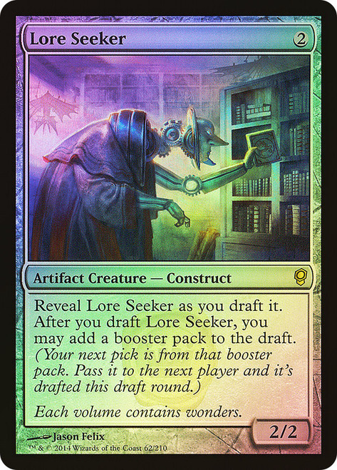 Lore Seeker\nConspiracy: 2014 Edition\nSingle\nMagic The Gathering