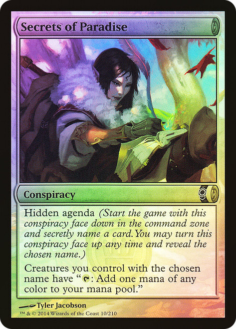 Secrets of Paradise\nConspiracy: 2014 Edition\nSingle\nMagic The Gathering