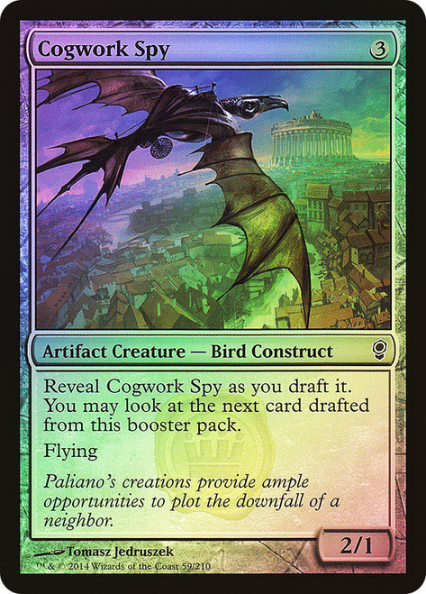 Cogwork Spy\nConspiracy: 2014 Edition\nSingle\nMagic The Gathering