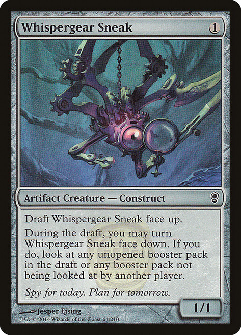Whispergear Sneak\nConspiracy: 2014 Edition\nSingle\nMagic The Gathering