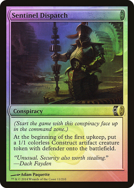 Sentinel Dispatch\nConspiracy: 2014 Edition\nSingle\nMagic The Gathering