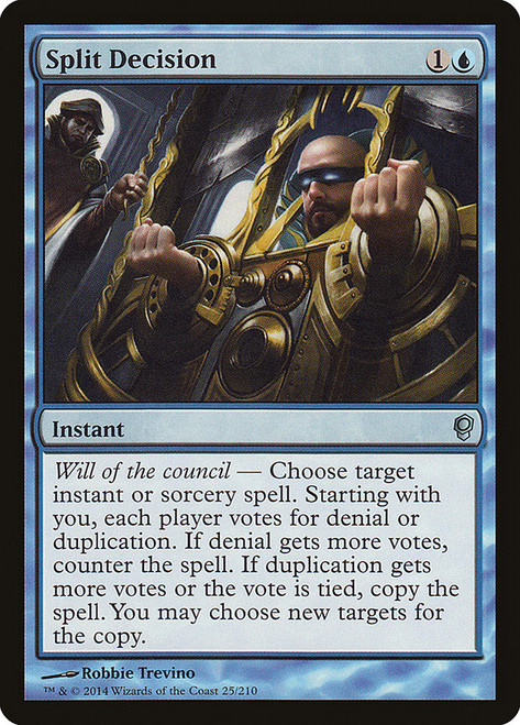 Split Decision\nConspiracy: 2014 Edition\nSingle\nMagic The Gathering