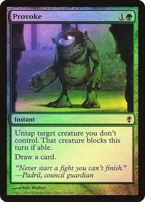 Provoke\nConspiracy: 2014 Edition\nSingle\nMagic The Gathering