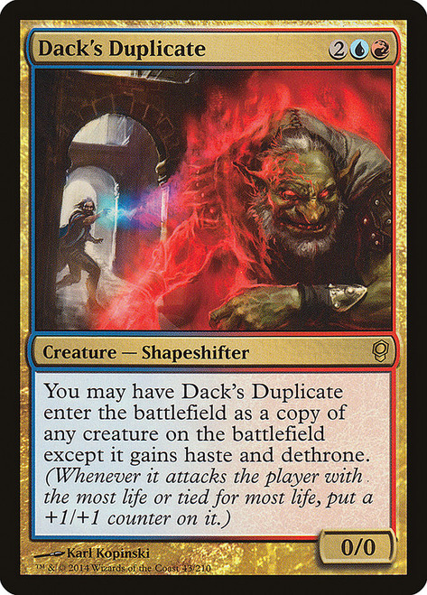 Dack's Duplicate\nConspiracy: 2014 Edition\nSingle\nMagic The Gathering
