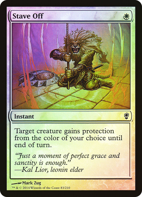 Stave Off\nConspiracy: 2014 Edition\nSingle\nMagic The Gathering