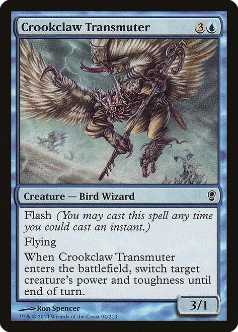 Crookclaw Transmuter\nConspiracy: 2014 Edition\nSingle\nMagic The Gathering