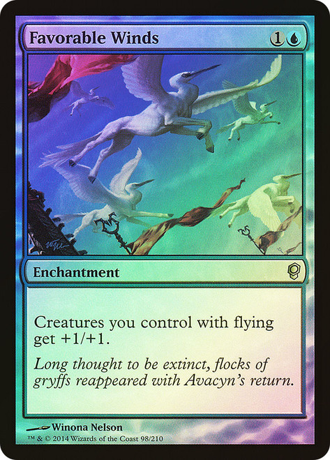 Favorable Winds\nConspiracy: 2014 Edition\nSingle\nMagic The Gathering