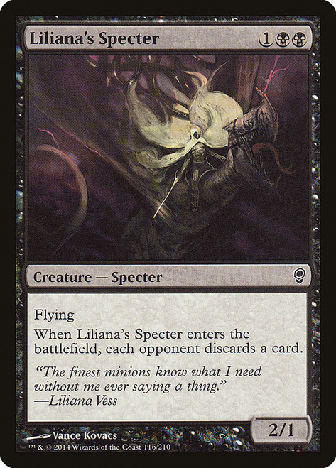 Liliana's Specter\nConspiracy: 2014 Edition\nSingle\nMagic The Gathering