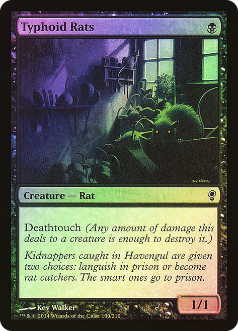 Typhoid Rats\nConspiracy: 2014 Edition\nSingle\nMagic The Gathering
