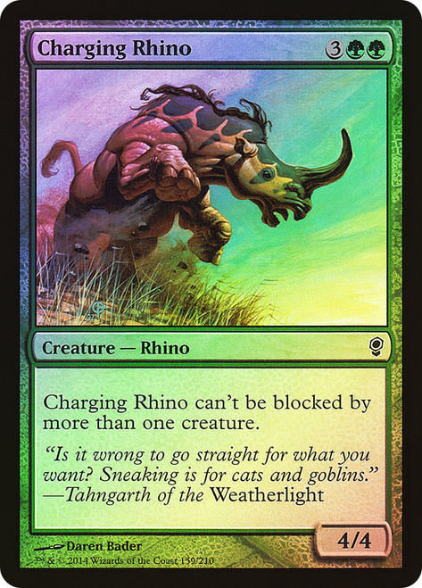 Charging Rhino\nConspiracy: 2014 Edition\nSingle\nMagic The Gathering