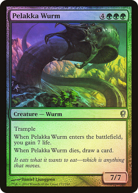 Pelakka Wurm\nConspiracy: 2014 Edition\nSingle\nMagic The Gathering
