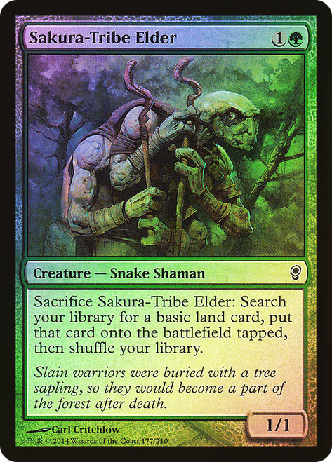 Sakura-Tribe Elder\nConspiracy: 2014 Edition\nSingle\nMagic The Gathering