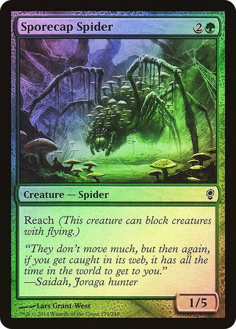 Sporecap Spider\nConspiracy: 2014 Edition\nSingle\nMagic The Gathering