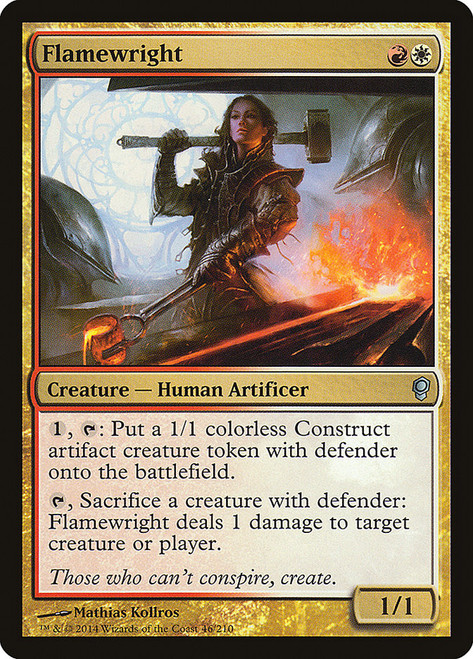 Flamewright\nConspiracy: 2014 Edition\nSingle\nMagic The Gathering
