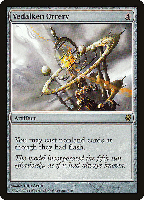 Vedalken Orrery\nConspiracy: 2014 Edition\nSingle\nMagic The Gathering