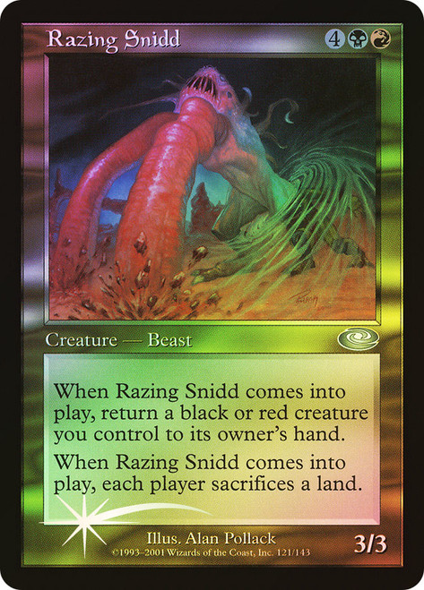 Razing Snidd\nPlaneshift\nSingle\nMagic The Gathering