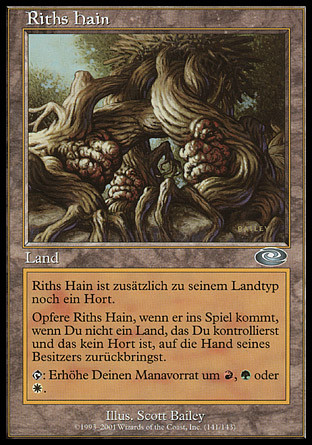Rith's Grove
Planeshift (Foil) - German
Single
Magic The Gathering