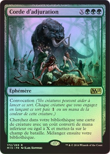 Chord of Calling
Magic 2015 Core Set (Foil) - French
Single
Magic The Gathering