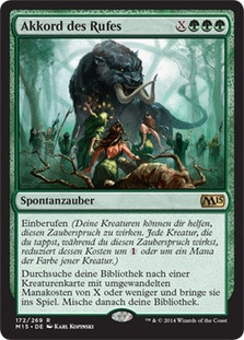 Chord of Calling
Magic 2015 Core Set - German
Single
Magic The Gathering