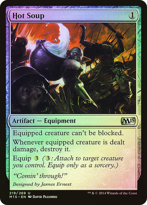 Hot Soup\nMagic 2015 Core Set\nSingle\nMagic The Gathering