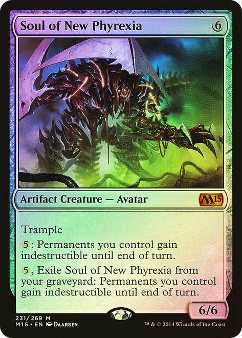 Soul of New Phyrexia\nMagic 2015 Core Set\nSingle\nMagic The Gathering