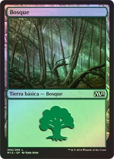 Forest (#266)
Magic 2015 Core Set (Foil) - Spanish
Single
Magic The Gathering