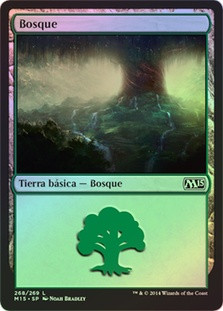 Forest (#268)
Magic 2015 Core Set (Foil) - Spanish
Single
Magic The Gathering