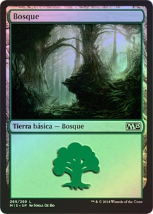 Forest (#269)
Magic 2015 Core Set (Foil) - Spanish
Single
Magic The Gathering